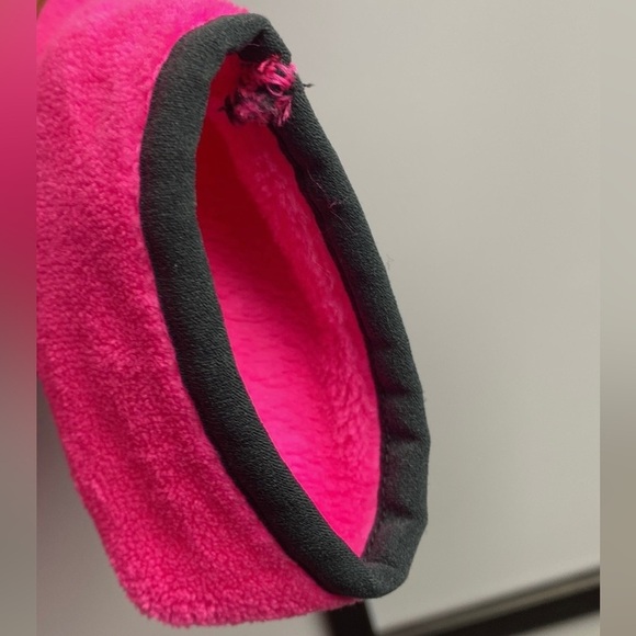 Emily B Long Sleeve Teddy Bear Fleece Pink & Black Sweater Activewear Sz Large - Picture 11 of 17